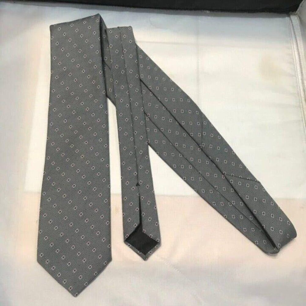 #1492 Prince Bellini Italian Styled necktie polyester 54 in x 3, in vintage tie,